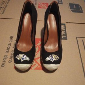 Baltimore Ravens women’s wedges